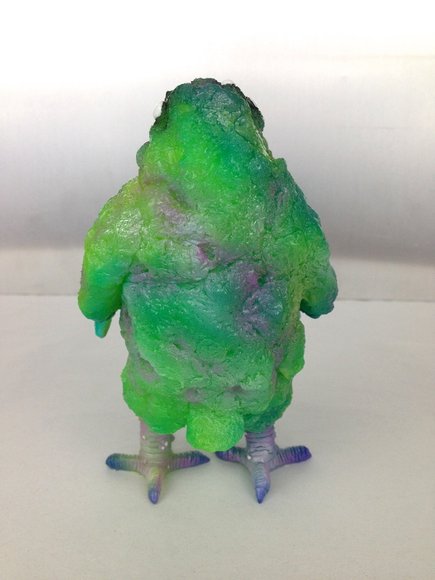 Kaiju Avilar figure by Gorgoloid, produced by Gorgoloid. Back view.