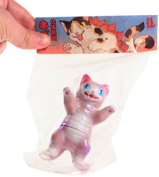 Kaiju Negora (ネゴラ) - Snow Purple figure by Konatsu, produced by Konatsuya. Packaging.