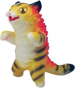 Kaiju Negora - Tiger Stripe figure by Konatsu X Max Toy Co., produced by Max Toy Co.. Front view.