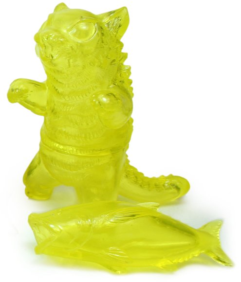 Kaiju Negora with Big Fish - Max Toy Club exclusive figure by Konatsu X Max Toy Co., produced by Max Toy Co.. Side view.
