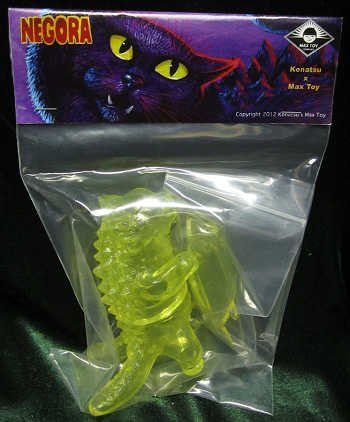 Kaiju Negora with Big Fish - Max Toy Club exclusive figure by Konatsu X Max Toy Co., produced by Max Toy Co.. Packaging.