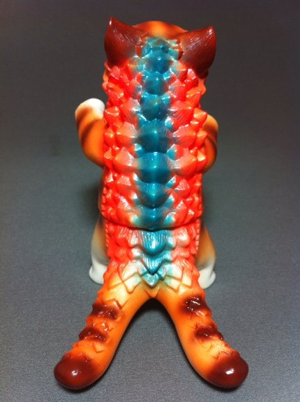 Kaiju Negora with Big Fish figure by Konatsu X Max Toy Co., produced by Max Toy Co.. Back view.