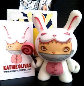 Kathie Olivas figure by Kathie Olivas, produced by Kidrobot. Front view.