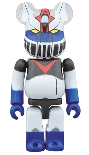 Kattobi - Great Mazinger BE@RBRICK figure, produced by Medicom Toy. Front view.