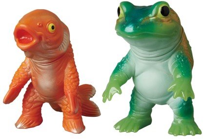 Keronga (ケロンガ) - Medicom Toy Exclusive figure by Noriya Takeyama, produced by Takepico. Front view.