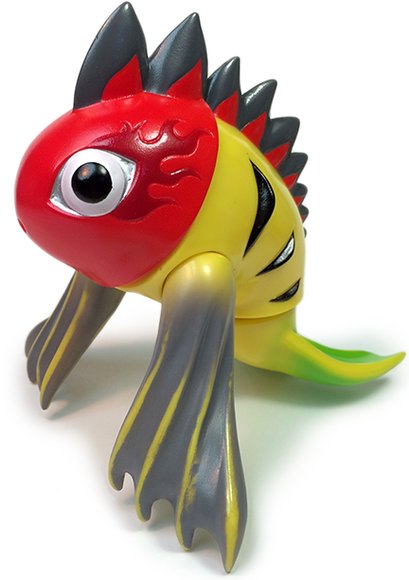 Kibunadon Fish Kaiju figure by Teresa Chiba, produced by Max Toy Co.. Side view.