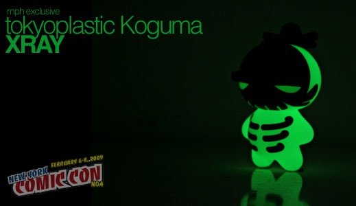 Koguma (X-Ray) figure by Tokyoplastic, produced by Mphlabs. Front view.
