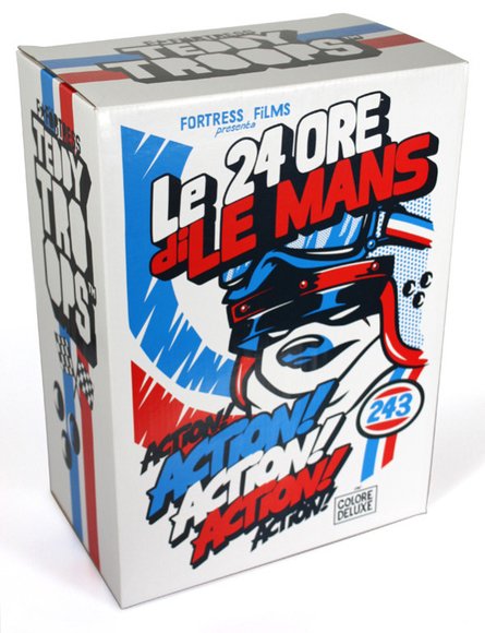 Le Mans 10  figure by Flying Fortress, produced by Adfunture. Packaging.