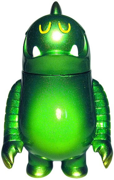 Leroy C. - Kaiju Green figure by D-Lux. Front view.