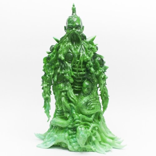 Lolgolth Gnazgoroth - HK Commemorative Jade Edition figure by Skinner, produced by Unbox Industries. Front view.