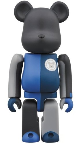 Loopwheeler Be@rbrick 100% figure, produced by Medicom Toy. Front view.