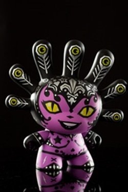 Madam Mayhem - Chase figure by Kronk, produced by Kidrobot. Front view.