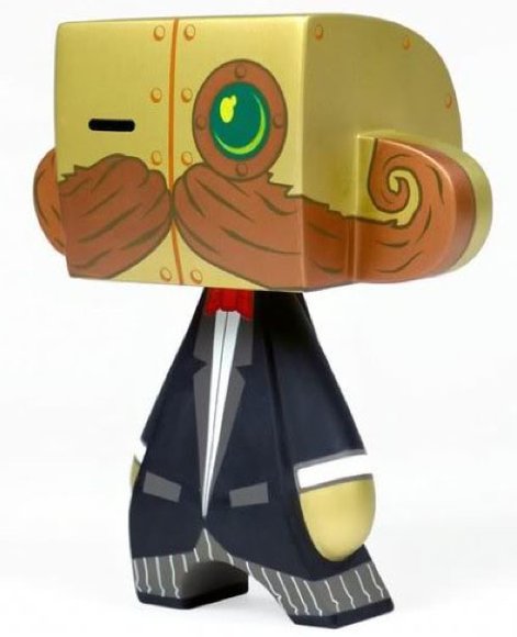 MAD*L x Doktor A - LIFT Exclusive figure by Doktor A, produced by Solid. Side view.
