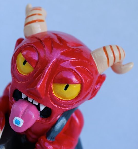 Mailer Damon figure by Double Haunt, produced by Double Haunt. Detail view.