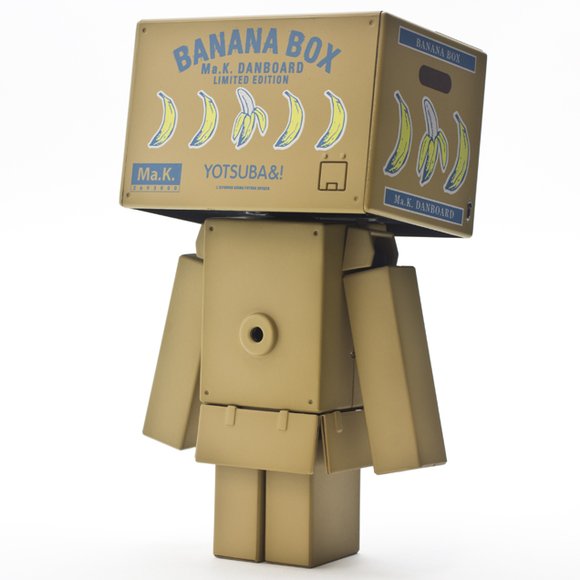 Ma.K.DANBOARD #003 BANANA BOX figure by Enoki Tomohide, produced by Kaiyodo. Back view.