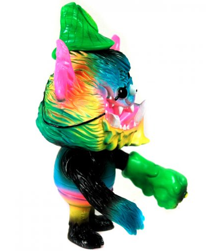 Marty - Painted Edition figure by Bwana Spoons, produced by Toy Art Gallery. Side view.