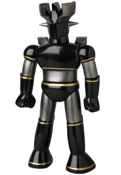 Mazinger Z (Original Edition Black version) figure by Go Nagai - Dynamic Planning, produced by Medicom Toy. Back view.