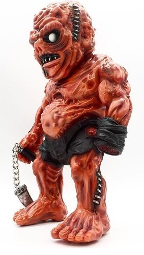 Meats Agony figure by Aaron Moreno, produced by Unbox Industries. Front view.
