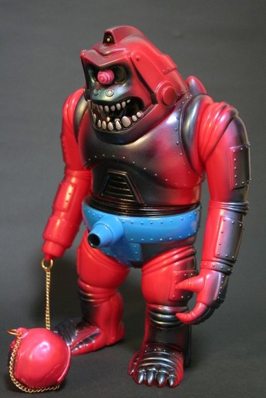 Mecha Gorilla-Ju 2 (メカゴリラ獣2号) figure by Yasuaki Hirota, produced by Hirota Saigansho. Front view.