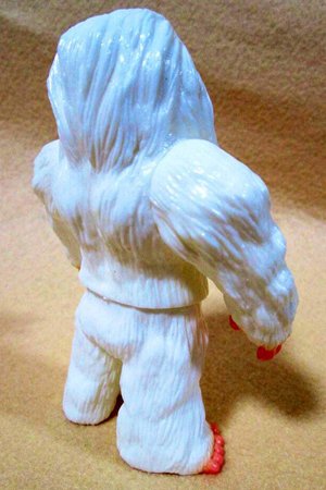 Abominable Snowman Demon of the Himalayas figure, produced by Iwa Japan. Back view.