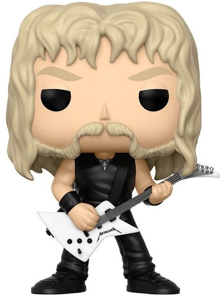 Metallica - James Hetfield figure, produced by Funko. Front view.