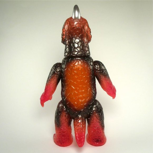 Miborah (Guts) - Clear Red, Metallic Black, GID (Guts) figure by Kiyoka Ikeda. Back view.