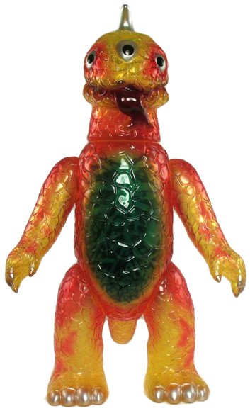 Miborah (Guts) - Clear Yellow, Clear Red, GID (Guts) figure by Kiyoka Ikeda. Front view.