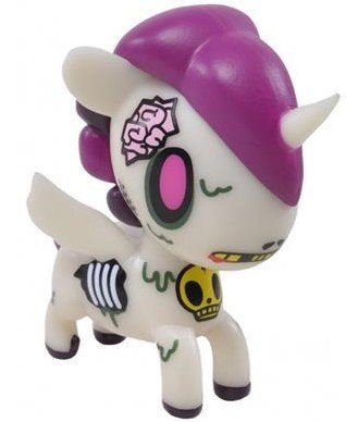 Milo (Chase) figure by Simone Legno (Tokidoki), produced by Tokidoki. Front view.