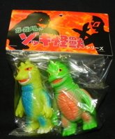 Beralgon (ミニベラルゴン) - Neon Green figure by Gargamel, produced by Gargamel. Packaging.