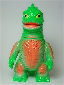 Beralgon (ミニベラルゴン) - Neon Green figure by Gargamel, produced by Gargamel. Front view.