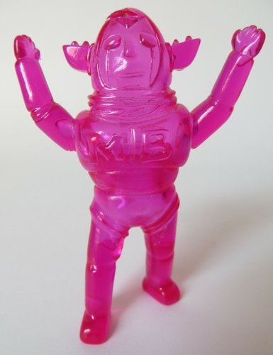 Mini Mad Baron - Clear Pink figure by Zollmen, produced by Zollmen. Front view.