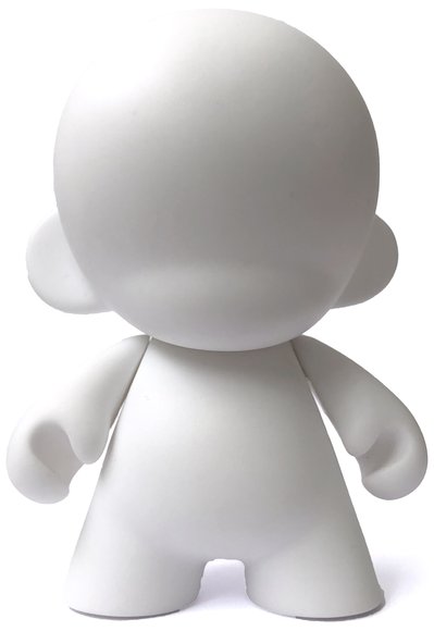 Mini Munny - DIY figure, produced by Kidrobot. Front view.