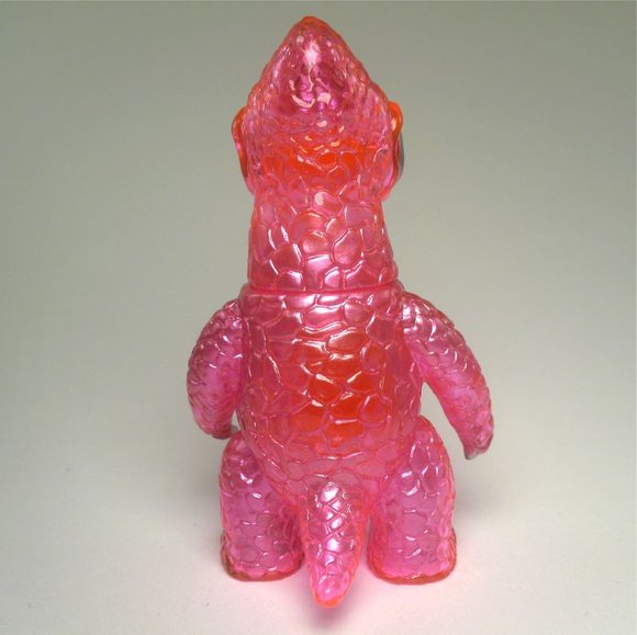 Mini Zagoran - Clear Pink, Metallic Pink figure by Kiyoka Ikeda. Back view.