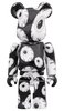 Mishka monochromatic BE@RBRICK 100%