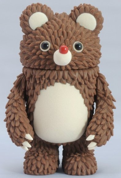 Muckey （ムッキー) - Crazy Chocolate figure by Hiroto Ohkubo, produced by Instinctoy. Front view.