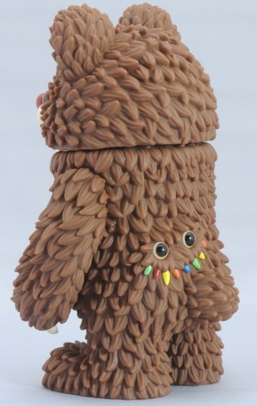 Muckey （ムッキー) - Crazy Chocolate figure by Hiroto Ohkubo, produced by Instinctoy. Back view.