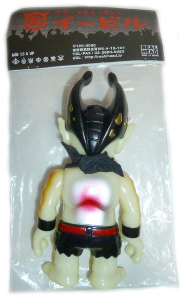 Mutant Evil - GID figure by Mori Katsura, produced by Realxhead. Back view.