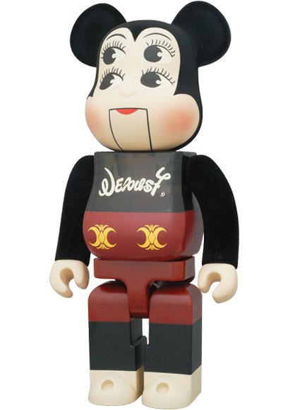 Nexus7 Be@rbrick 400% figure by Nexus7, produced by Medicom Toy. Front view.
