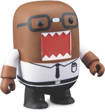 Nerd Domo (San Diego Comic-Con Exclusive) figure by Dark Horse Comics, produced by Toy2R. Front view.