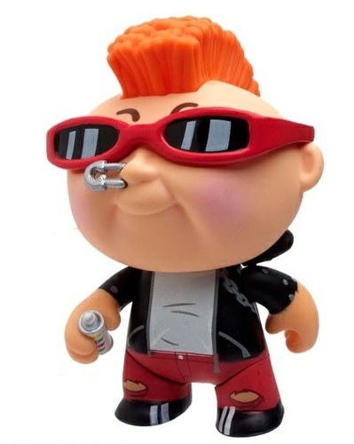 New Wave Dave figure, produced by Funko. Front view.