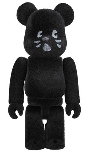 nya FLOCKY Ver. BE@RBRICK 100% figure, produced by Medicom Toy. Front view.