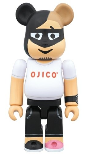 OJICO BOSS BE@RBRICK figure, produced by Medicom Toy. Front view.