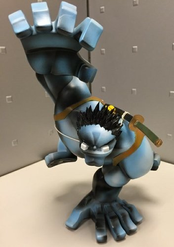 One Piece - Monkey D Luffy - Nightmare Ver. figure, produced by Coarsetoys. Front view.