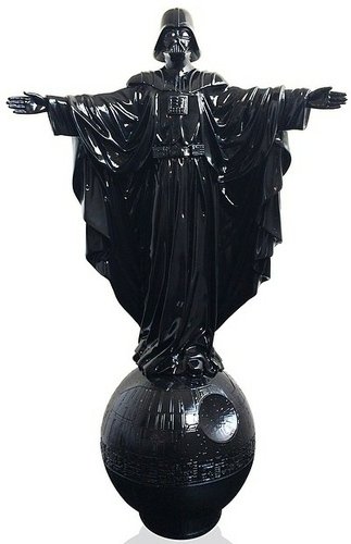 Our Father figure by Sket One. Front view.