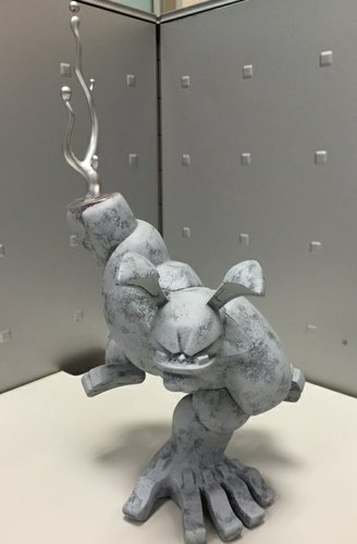 Pain, Lost Hand figure, produced by Coarsetoys. Front view.