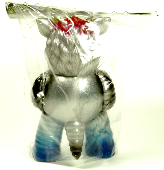 Partyball - WonderCon 2011 figure by Paul Kaiju, produced by Super7. Back view.