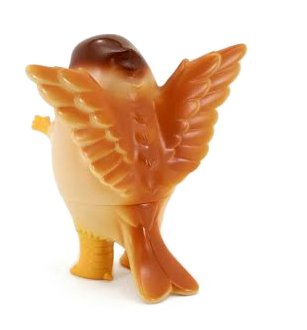Pigora - Sparrow figure by Konatsu, produced by Konatsuya. Back view.