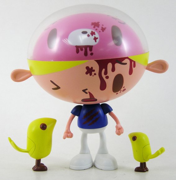 Injured Pity Boy figure by Mori Chack, produced by Toy2R. Front view.