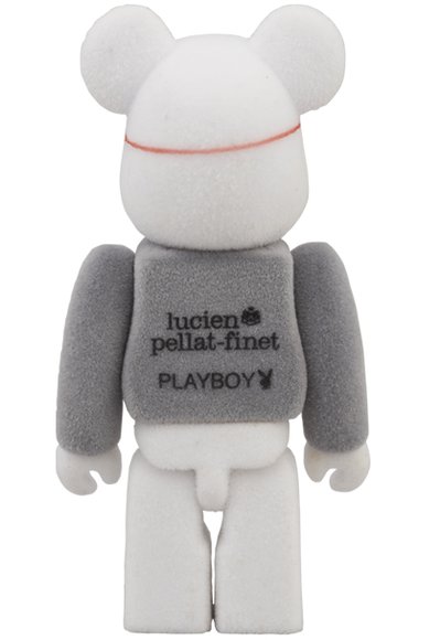 PLAYBOY x lucien pellat-finet Be@rbrick 100% figure, produced by Medicom Toy. Back view.
