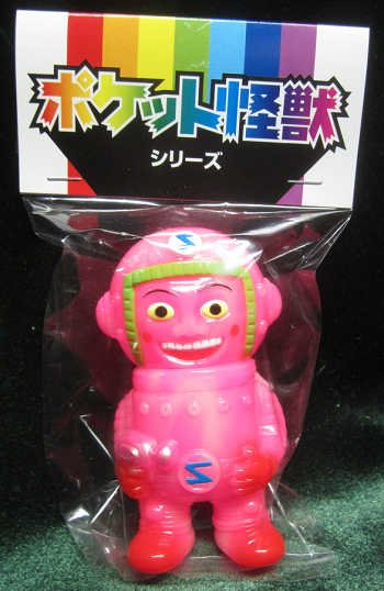 Pocket S-Taiin (S隊員) figure by Butanohana, produced by Gargamel. Packaging.
